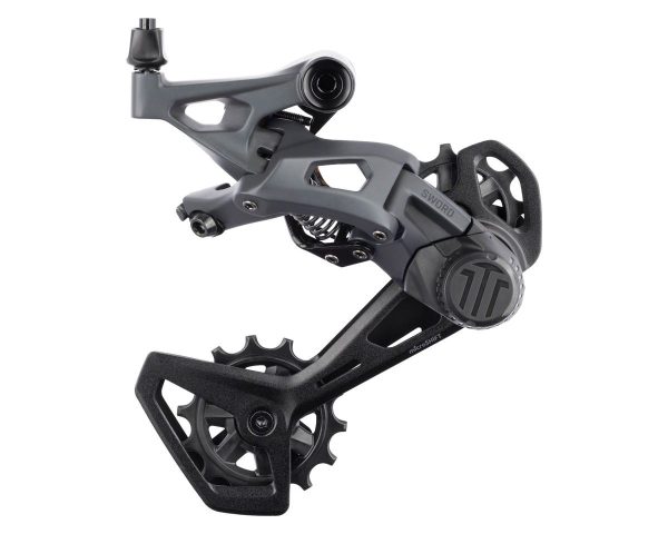 Microshift Sword 2x Rear Derailleur (Grey) (10 Speed) (Clutch) (Long Cage) - RD-G7025L