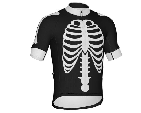 Primal Wear Men's Evo 2.0 Short Sleeve Jersey (Skeleton) (XL) - BONEJ35MX