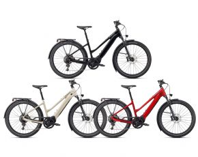 Specialized Turbo Vado 5.0 Step-through 650b Electric Bike 2022 Small - Cast Black/Silver Reflective