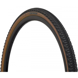 Teravail | Cannonball 700C Tire | Tan Wall | 700X42C, Durable, Fast Compound | Rubber