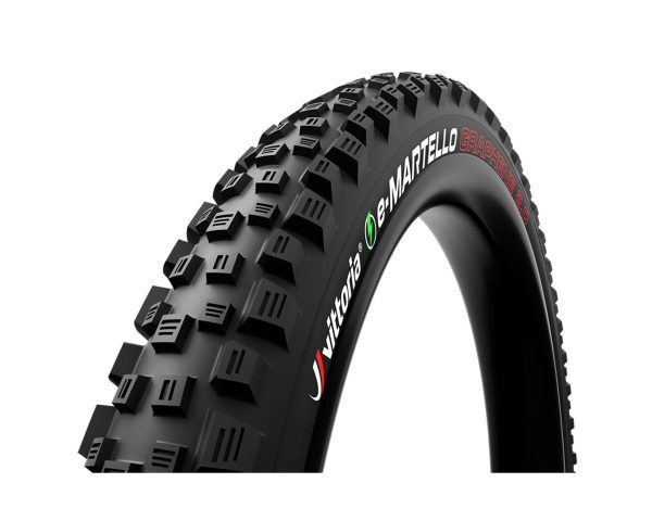 Vittoria E-Martello Enduro Tubeless E-Bike Mountain Tire (Black) (27.5") (2.35") (Fold... - 11A00340