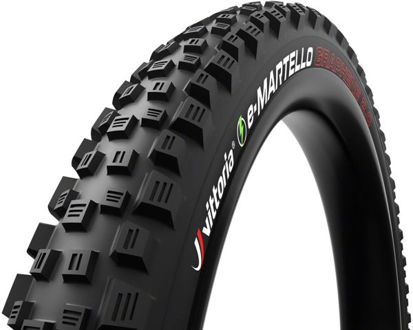 Vittoria E-Martello Enduro Tubeless E-Bike Mountain Tire (Black) (27.5") (2.6") (Foldi... - 11A00339