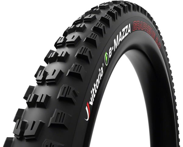 Vittoria E-Mazza Enduro Tubeless Mountain E-Bike Tire (Black) (27.5") (2.4") (Folding)... - 11A00334