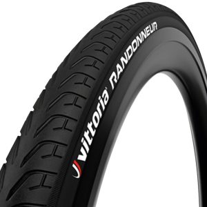 Vittoria Randonneur City Tire (Black/Reflective) (700c) (45mm) (Wire) - 111344B447111TG