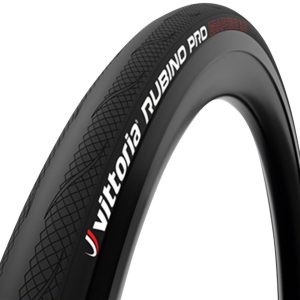 Vittoria Rubino Pro Tubular Road Tire (Black) (700c) (23mm) (G2.0) - 11A00146