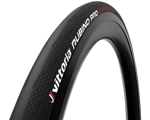 Vittoria Rubino Pro Tubular Road Tire (Black) (700c) (23mm) (G2.0) - 11A00146