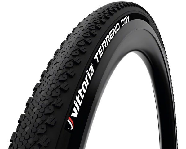 Vittoria Terreno Dry Gravel Tire (Black) (700c) (38mm) (Wire) - 11A00264
