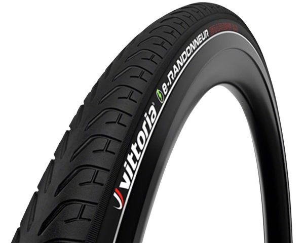 Vittoria e-Randonneur E-Bike City Tire (Black/Reflective) (700c) (40mm) (Wire) - 11A00325