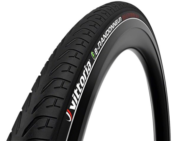 Vittoria e-Randonneur E-Bike City Tire (Black/Reflective) (700c) (48mm) (Wire) - 11A00326