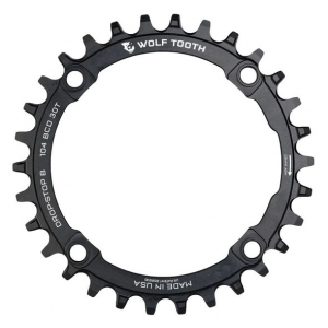 Wolf Tooth Components | 104 Bcd Chainring Drop-Stop B 104 Bcd 34T Drop-Stop B | Aluminum
