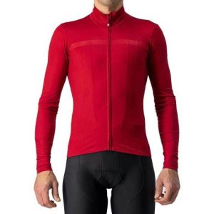 Castelli Pro Thermal Mid Long Sleeve Jersey - Pro Red / Small