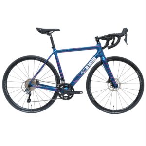 Cinelli Veltrix Tiagra Hydro Disc Carbon Road Bike - Blue / Red / Large