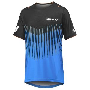 Giant Traverse 100% Short Sleeve Jersey (Blue/Black) (S) - 850002915