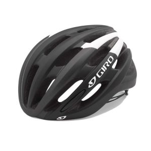 Giro Foray Road Helmet - Matte Black White, Large