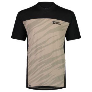 Mons Royale Men's Redwood Enduro VT Short Sleeve Jersey (Black/Undercover Cam... - 100144-1171-758-M
