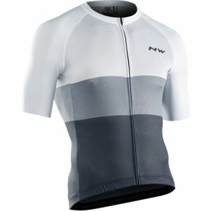 Northwave Blade Air Short Sleeve Cycling Jersey - White / Anthracite / 2XLarge
