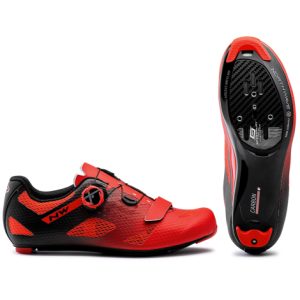 Northwave Storm Carbon Road Shoes - Red / Black / EU46