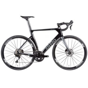 Orro Venturi Evo 105 R7120 Team 30 Carbon Road Bike - 2024 - Black / Silver / Medium / 51cm
