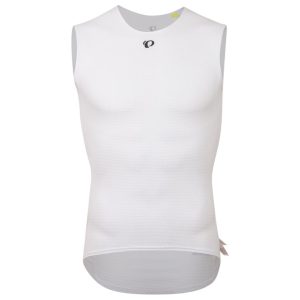 Pearl Izumi Men's Transfer Mesh Sleeveless Base Layer (White) (M) - 11122106508M