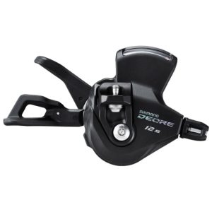 Shimano Deore M6100 Right Hand Gear Lever - 12 Speed - Black / 12 Speed / I-Spev EV With Display