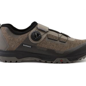 Shimano SH-ET701W Women's Touring Flat Pedal Shoes (Almond Brown) (38) - ESHET701WCM14W38000