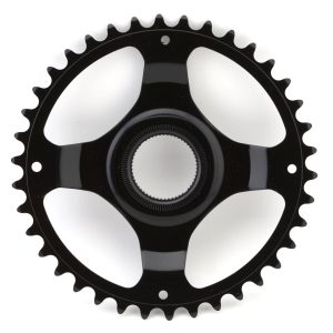 Shimano STEPS FC-E6100 Direct Mount Chainring (Black) (9/10/11 Speed) (38T) - Y0J138000