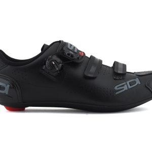 Sidi Alba 2 Mega Road Shoes (Black/Black) (41) (Wide) - SRS-A2M-BKBK-410