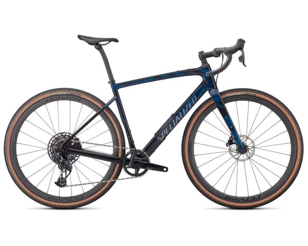 Specialized Diverge Expert Carbon Gravel Bike (Gloss Teal/Limestone/Wild) (54cm) - 95422-3154