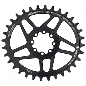 Wolf Tooth Components | Direct Mount Oval Chainring Sram 8-Bolt 32T 0Mm Offset | Aluminum