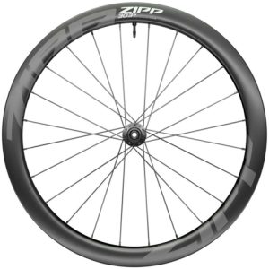 Zipp 303 S Carbon Tubeless Disc Front Clincher Wheel - 700c - Black / Standard Graphic / 12 x 100 / Centerlock / Front / Tubeless / 700c