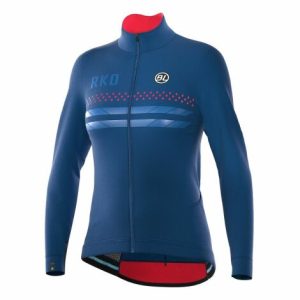 Bicycle Line Normandia_E Womens Thermal Cycling Jacket - Blue / Medium