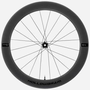 Cannondale Hollowgram 64 SL KNØT Carbon Front Wheel - 700c - Black / 12 x 100 / Centerlock / Front / Clincher / 700c