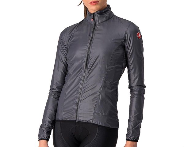 Castelli Aria Women's Shell Jacket (Dark Grey) (M) - B20089030-3