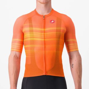 Castelli Climber's 3.0 SL 2 Short Sleeve Jersey - SS23 - Brilliant Orange / XLarge