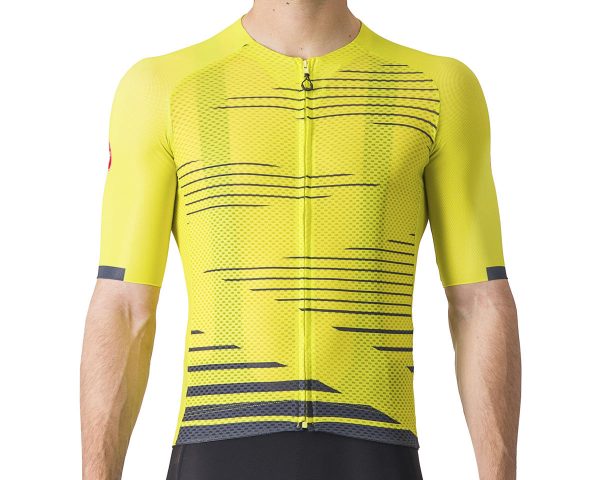 Castelli Climber's 4.0 Short Sleeve Jersey (Sulphur/Twilight Blue) (S) - A4524006776-2