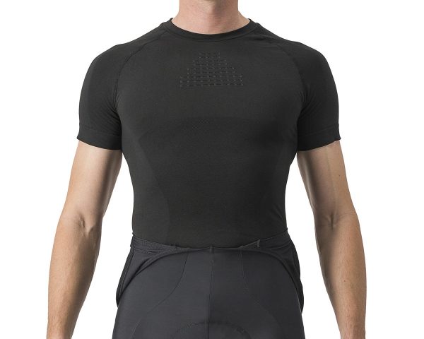 Castelli Core Seamless Short Sleeve Base Layer (Black) (S/M) - A20575010-2