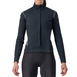 Castelli Perfetto RoS 2 Women's Cycling Jacket - AW22 - Light Black / Black / XSmall