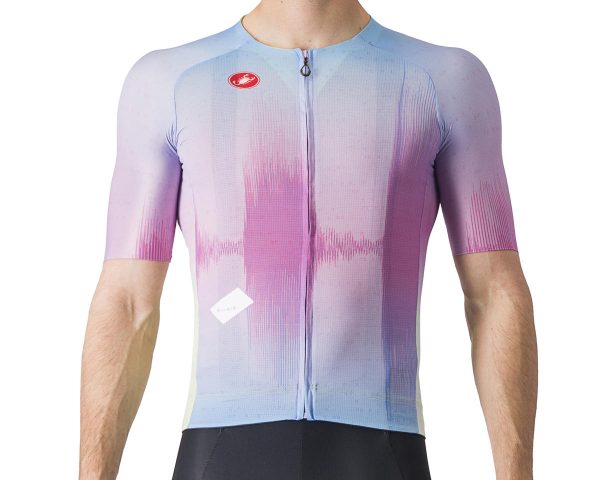 Castelli R-A/D Short Sleeve Jersey (Multicolor Violet) (S) - A4524017987-2
