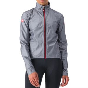 Castelli Tempesta Lite Womens Cycling Jacket - AW23 - Grey / XSmall