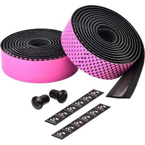 Ciclovation Leather Touch Fusion Dot Handlebar Tape Pink, One Size