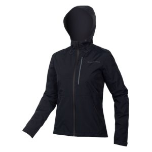 Endura Women's Hummvee Waterproof Hooded Jacket - Black / XSmall