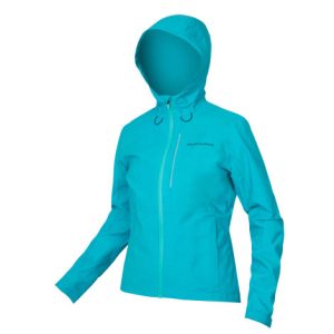 Endura Women's Hummvee Waterproof Hooded Jacket - Pacific Blue / XSmall