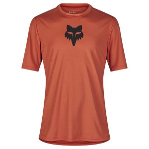 Fox Racing Ranger Lab Head Short Sleeve Jersey (Atomic Orange) (L) - 31033-456-L