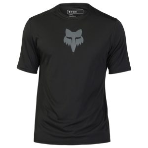 Fox Racing Ranger Lab Head Short Sleeve Jersey (Black) (2XL) - 31033-001-2X