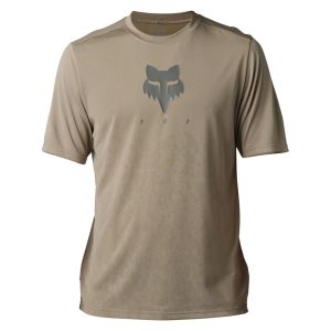 Fox Racing Ranger TruDri Short Sleeve Jersey (Mocha) (L) - 30909-553-L