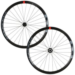 Fulcrum Racing 800 Disc Wheelset - 700c - Black / Campagnolo / 12mm Front - 142x12mm Rear / Centerlock / Pair / 11-12 Speed / Clincher / 700c