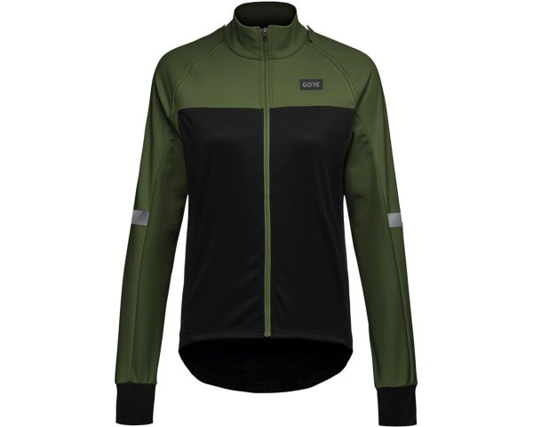 Gore Wear Women's Phantom Jacket (Black/Green) (L) - 10082199BH06