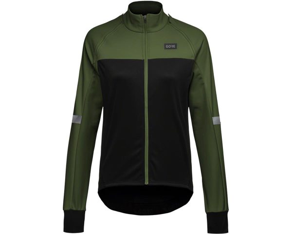 Gore Wear Women's Phantom Jacket (Black/Green) (M) - 10082199BH05