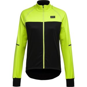 Gore Wear Women's Phantom Jacket (Neon Yellow/Black) (L) - 100821990806