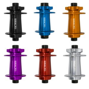 Hope Pro 5 6-Bolt Front Hub - Quick Release - Red / Quick Release / 6 Bolt / 32H
